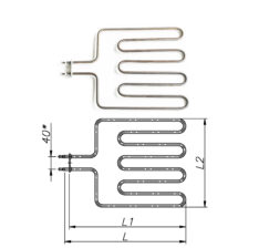 ТЕН 1500-3000 Вт 230 В для сауни