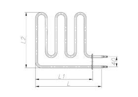 ТЕН 1500 Вт 230 В для сауни